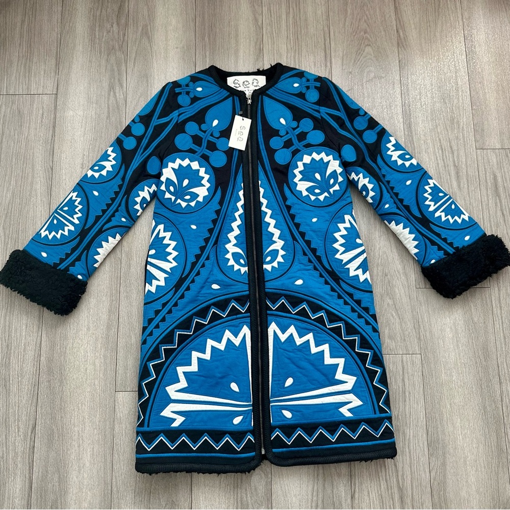 Sea New York Gael Appliqué Coat NWT - Picture 9 of 14